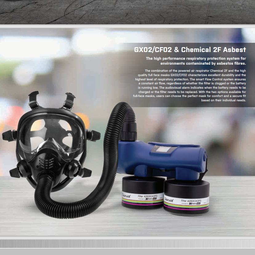 CleanAIR Chemical 2F EX動力送風防爆款空氣凈化送風呼吸器圖片4