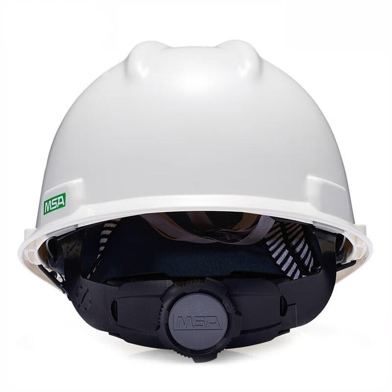 梅思安10172879白色V-Gard標準型ABS安全帽圖片2