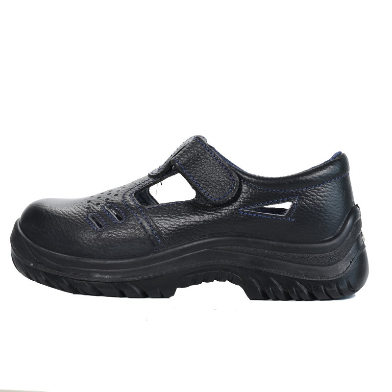 安全牌ZP5505黑色低幫電絕緣防砸安全涼鞋圖片3