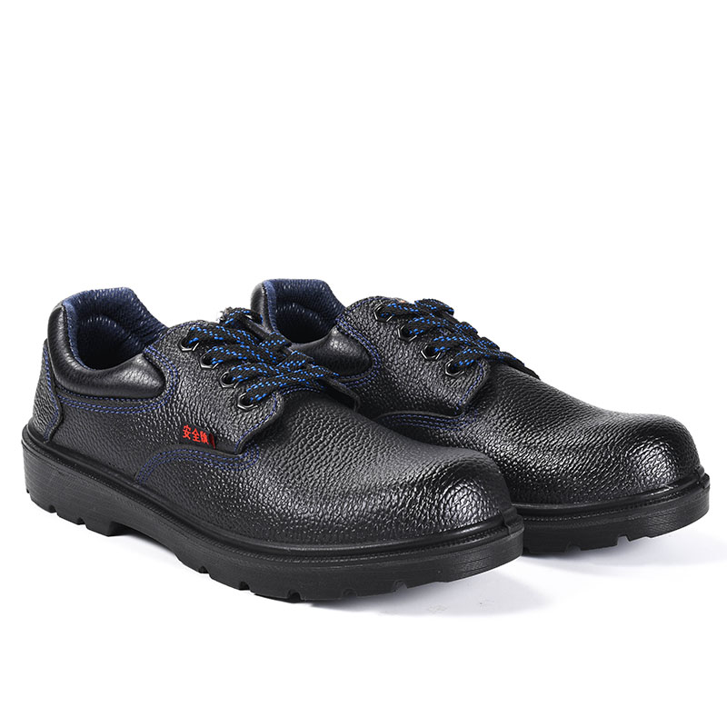 安全牌ZP5502黑色低幫電絕緣防砸安全鞋圖片1