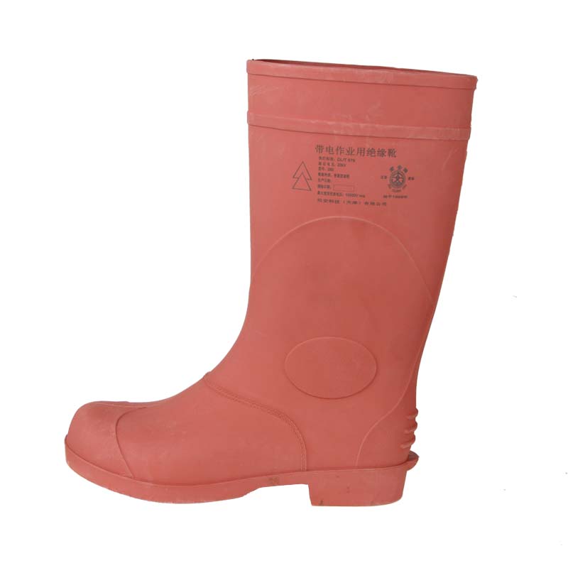 安全牌棕色高筒帶電作業用電工安全絕緣靴圖片1 安全牌棕色高筒帶電作業用電工安全絕緣靴圖片1
