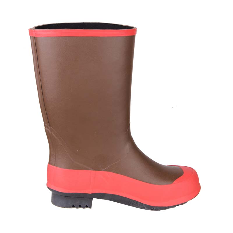 安全牌ZX040-1紅棕色40kv高筒絕緣靴圖片3