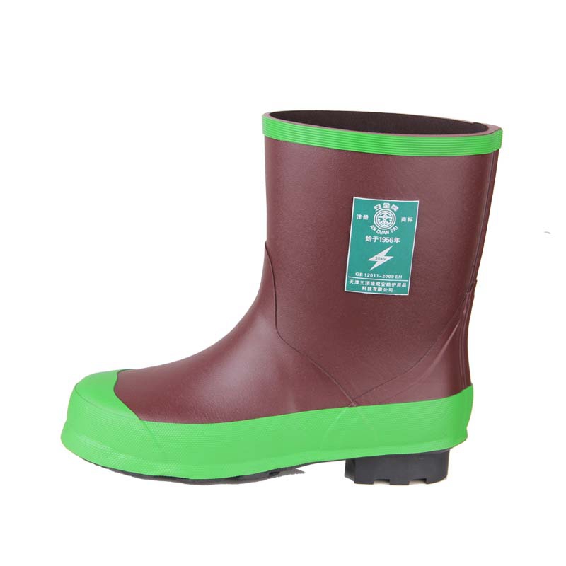 安全牌ZX030-1升級(jí)款30kv中筒安全絕緣靴圖片1