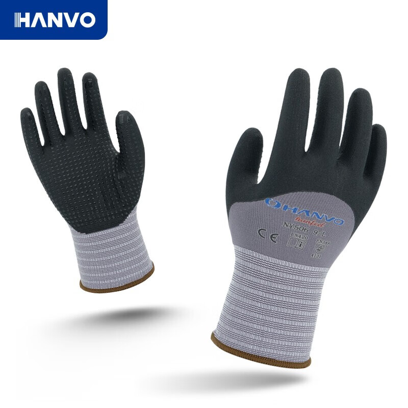 恒輝NY506防油防滑耐磨勞保手套圖片1