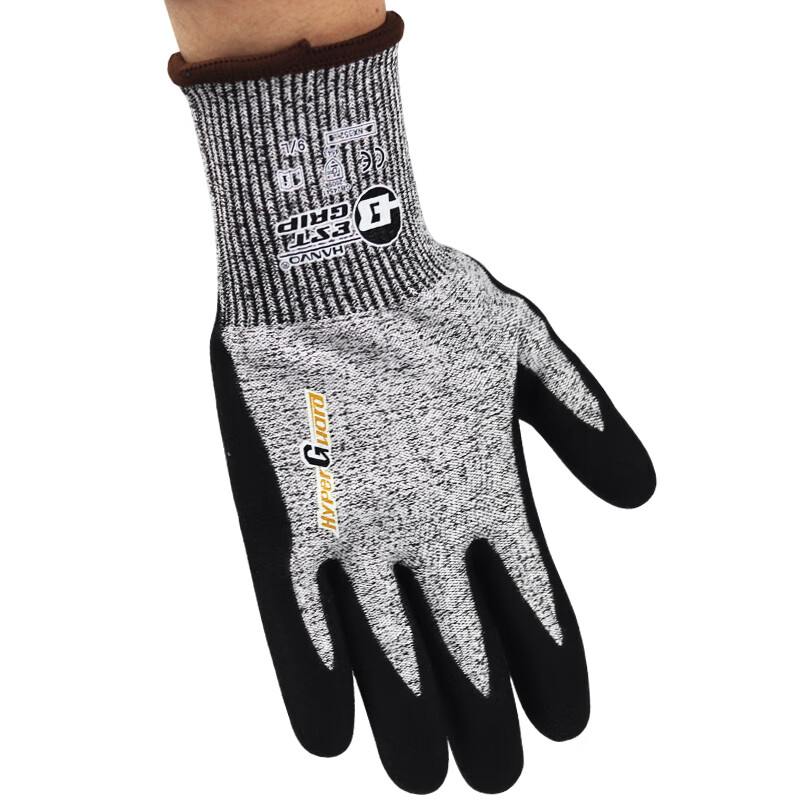 恒輝NX352耐磨防滑防油5級防割手套圖片3