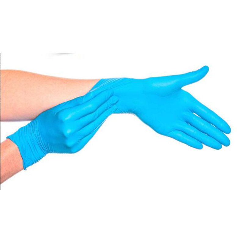 恒輝NIX003藍(lán)色一次性丁腈手套圖片2