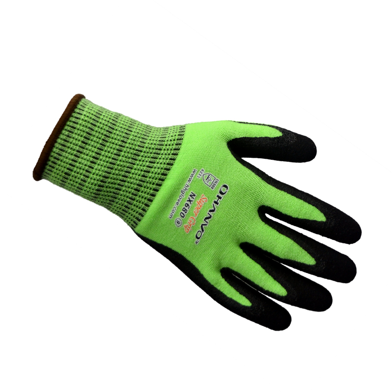 恒輝NX680丁腈浸膠耐低溫手套圖片2