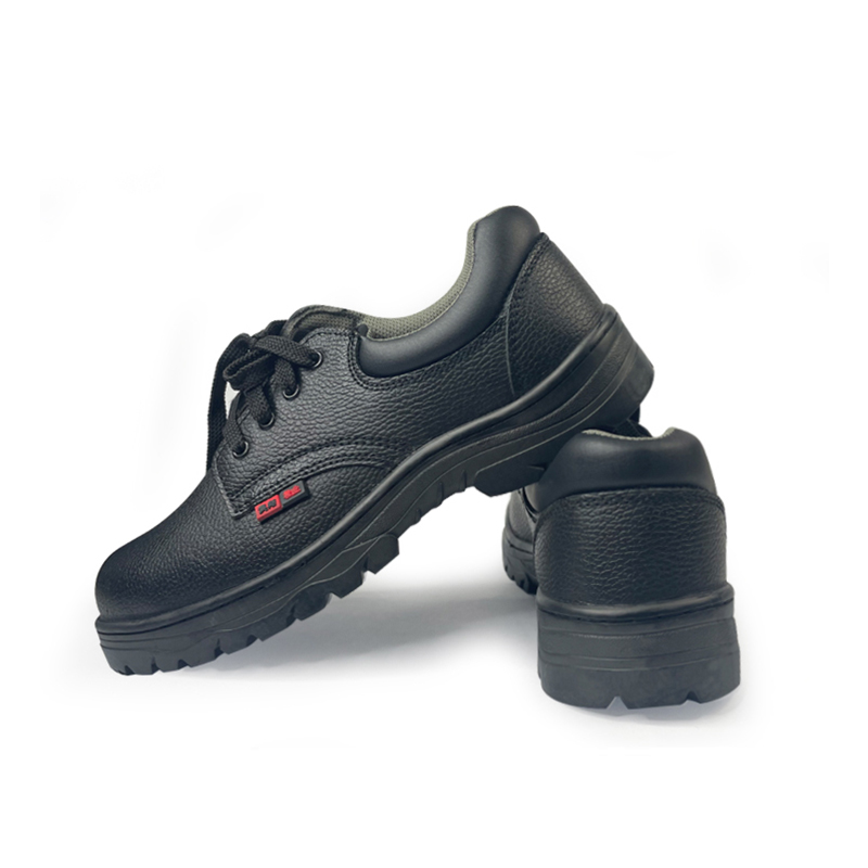 澳翔AX013黑色二層荔枝紋牛皮防砸橡膠大底安全鞋圖片1 澳翔AX013黑色二層荔枝紋牛皮防砸橡膠大底安全鞋圖片1