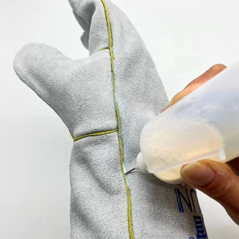 威仕盾J-2112雙層防開線電焊手套圖片3