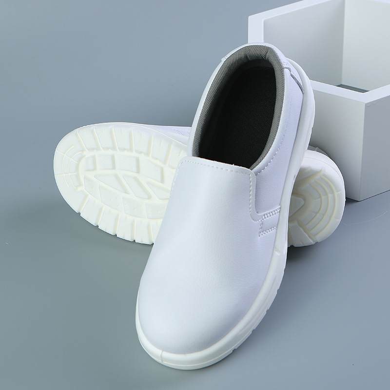 定和DH7501白色PU底防砸防刺穿防靜電安全鞋圖片3