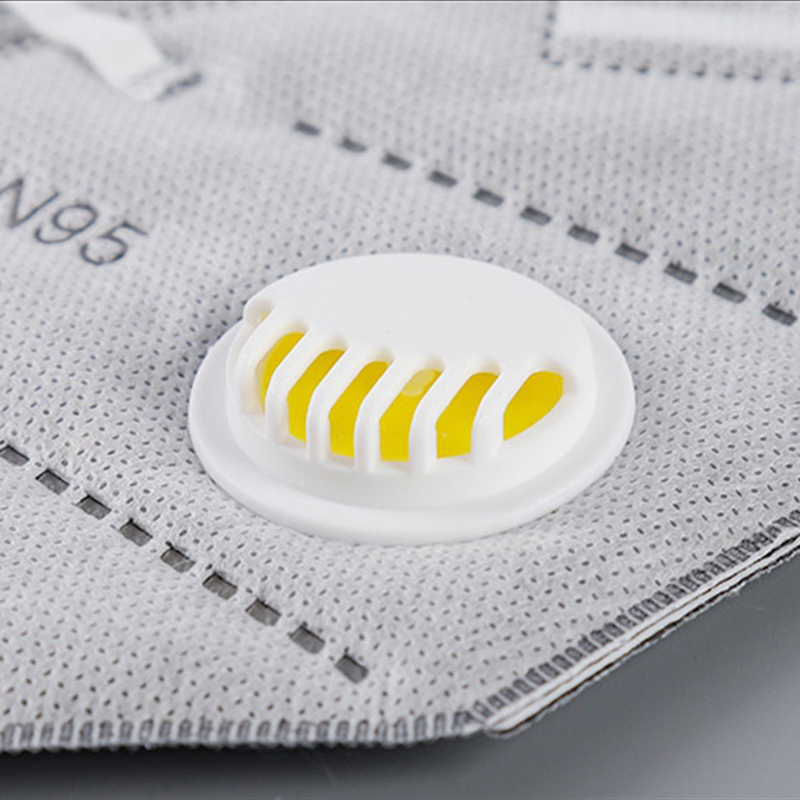 定和DH9515V耳帶式帶閥KN95防塵口罩活性炭口罩圖片3