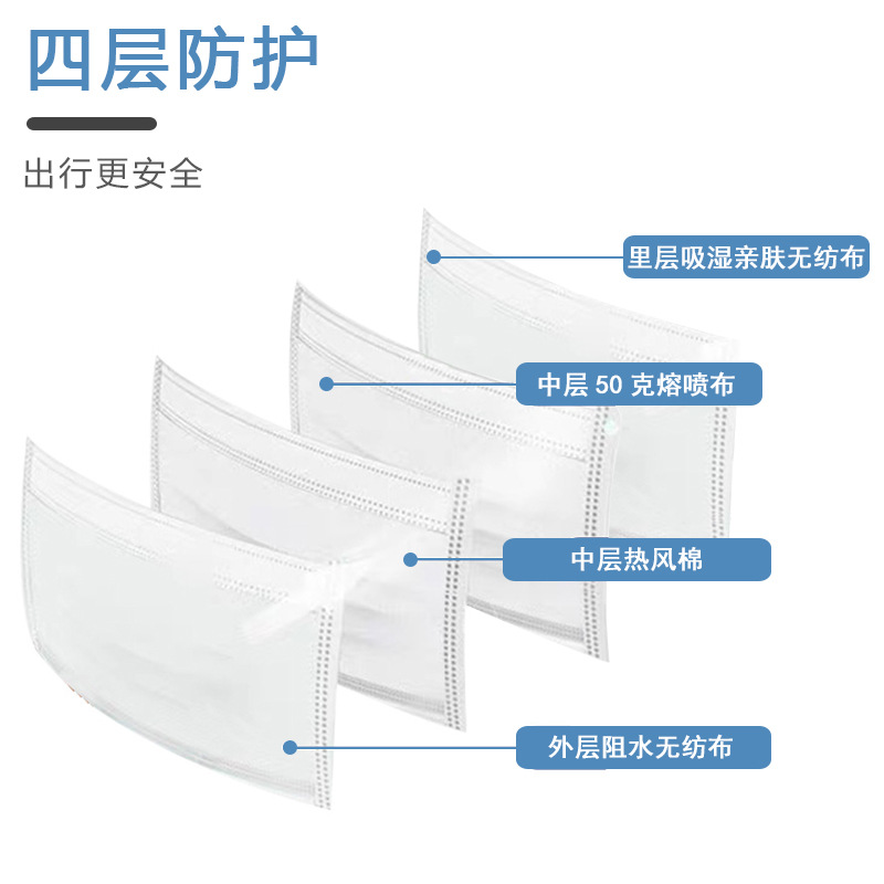 方天FT-045折疊帶呼吸閥FFP3防塵口罩圖片3
