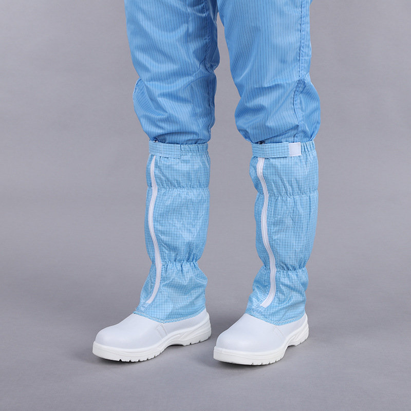 定和DH5443長筒PU底防靜電鞋無塵安全鞋圖片3