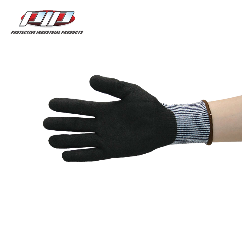 PIP 16-330防滑耐磨雙浸丁腈防割手套圖片2