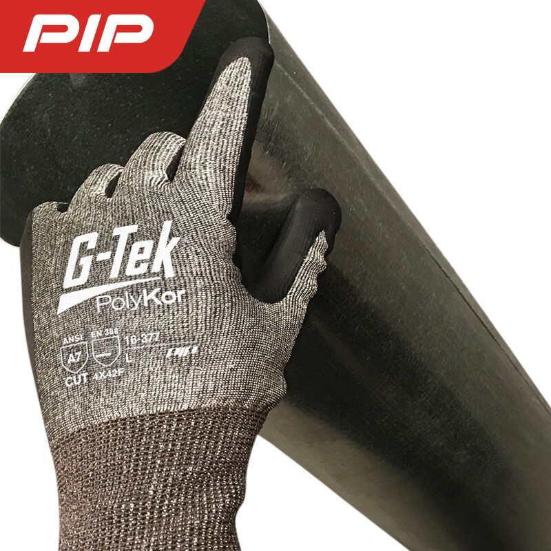 PIP 16-377黑色防靜電防切割手套圖片1