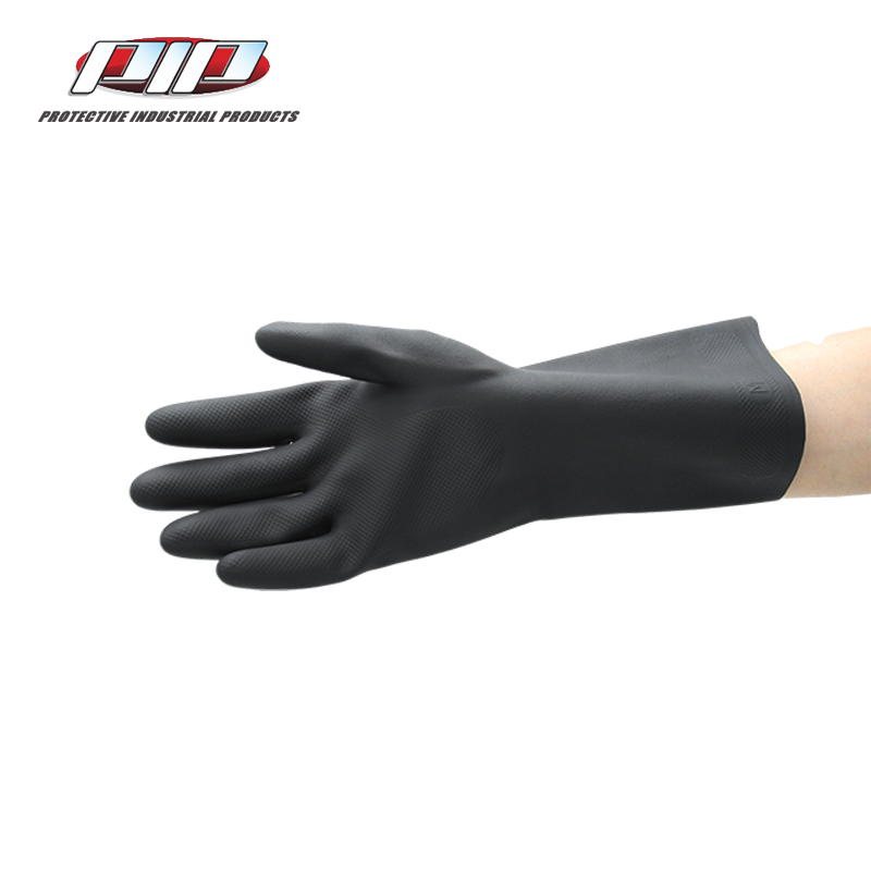 PIP 48-L400K黑色防油防水乳膠手套圖片2 PIP 48-L400K黑色防油防水乳膠手套圖片2