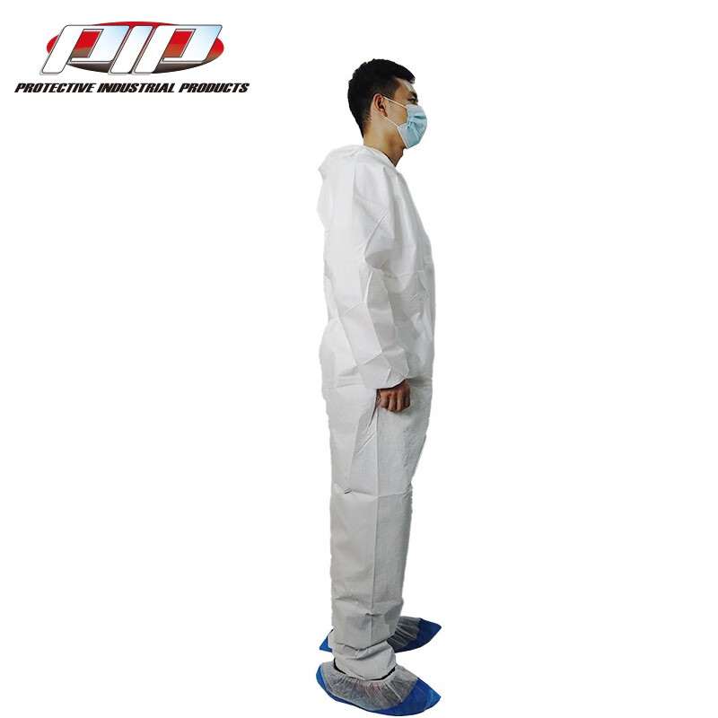 PIP I602白色帶帽連體一次性防護(hù)服圖片1 PIP I602白色帶帽連體一次性防護(hù)服圖片1