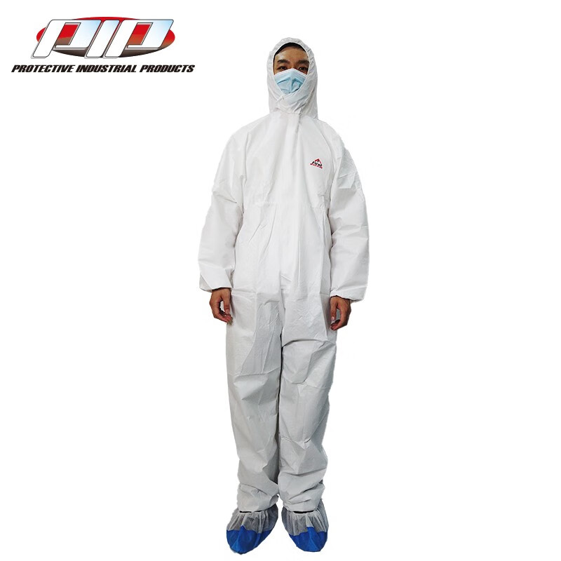 PIP I602白色帶帽連體一次性防護(hù)服圖片2 PIP I602白色帶帽連體一次性防護(hù)服圖片2