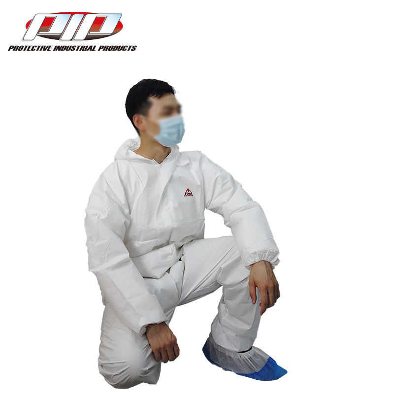 PIP I602白色帶帽連體一次性防護(hù)服圖片3 PIP I602白色帶帽連體一次性防護(hù)服圖片3