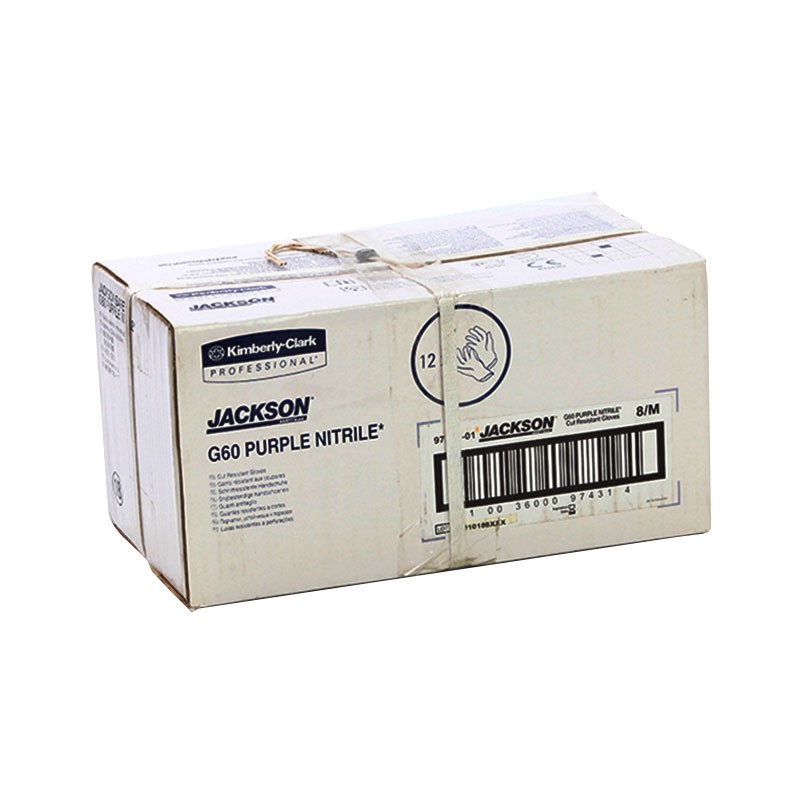 金佰利97433 G60紫色丁腈防割手套XL圖片2
