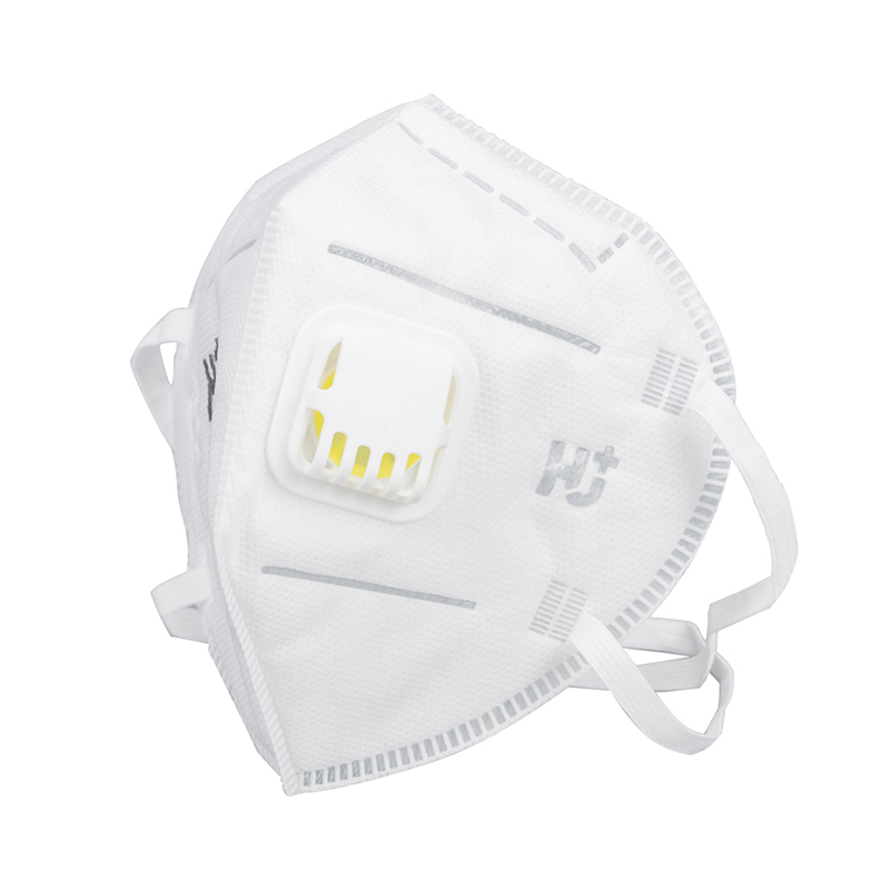 呼享HU950V KN95頭戴式折疊帶閥防塵口罩圖片2