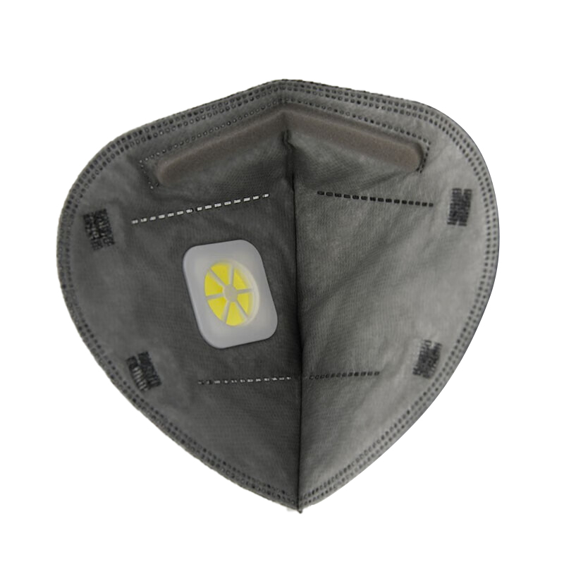 呼享HU950CV KN95頭戴式活性炭折疊帶閥防塵口罩圖片3