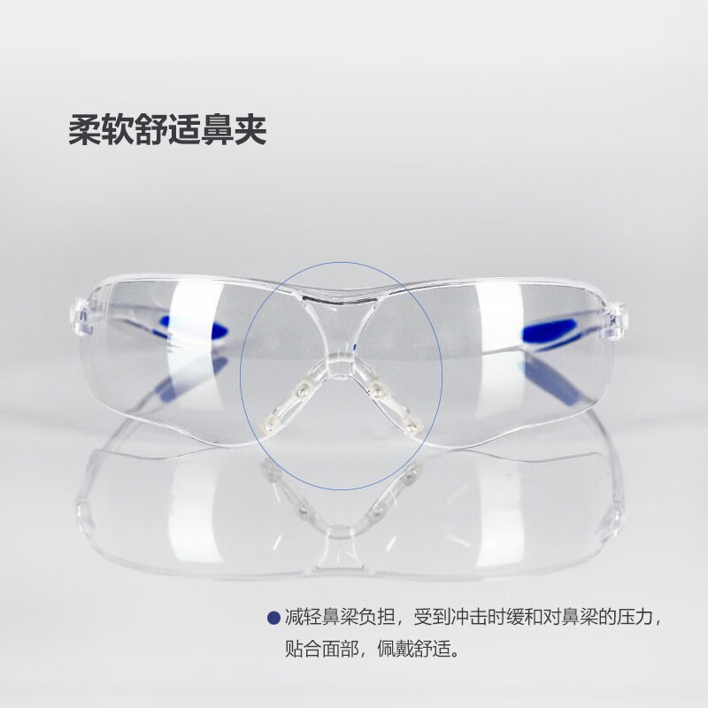 呼享HU128AF流線型防沖擊防霧眼鏡圖片3