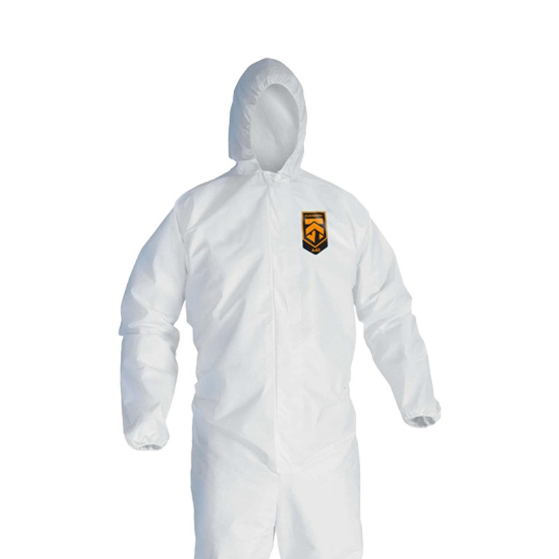 金佰利98801 KLEENGUARD A36白色連體防護服M圖片1