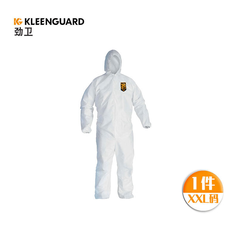金佰利99803 KleenGuard勁衛A36白色連體防護服XL圖片1
