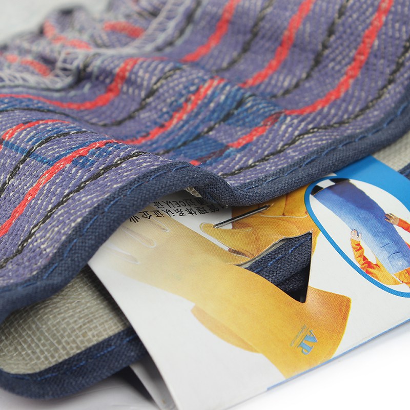 友盟AP-1526耐磨牛二層芯皮勞保手套圖片4