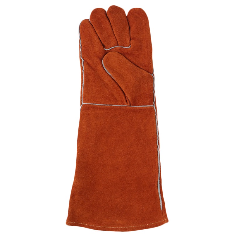 友盟AP-2056咖啡色加長電焊手套圖片3 友盟AP-2056咖啡色加長電焊手套圖片3