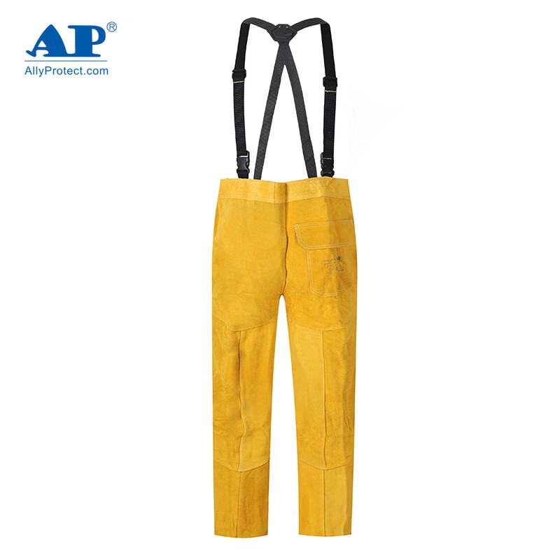 友盟AP-2230金黃色全皮焊工服圖片2 友盟AP-2230金黃色全皮焊工服圖片2
