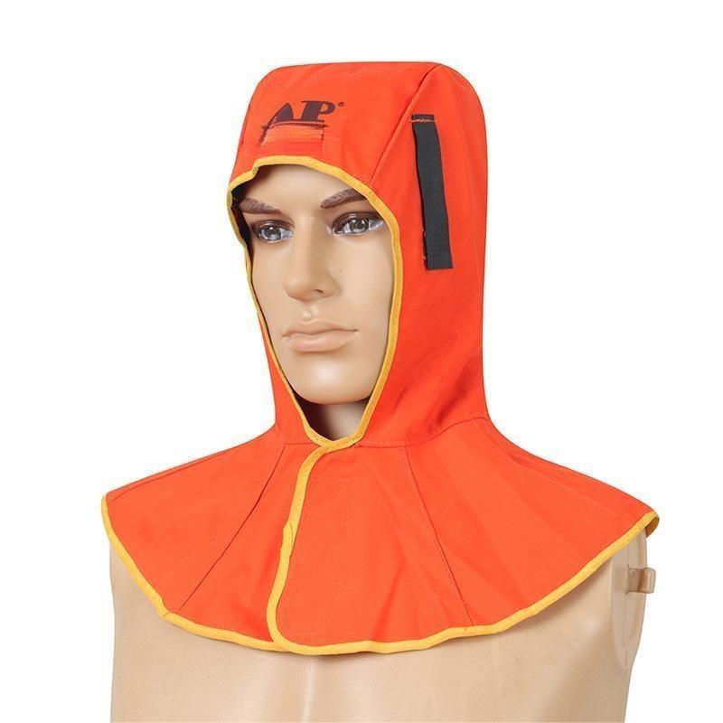 友盟AP-6690橙色阻燃布全護式焊帽圖片1 友盟AP-6690橙色阻燃布全護式焊帽圖片1