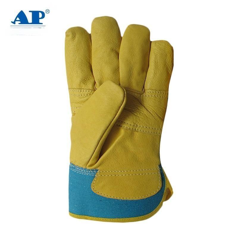 友盟AP-3501青皮駁掌抗嚴寒勞保手套圖片3