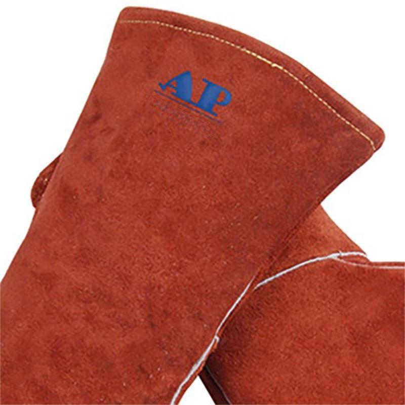 友盟AP-0808牛二層頸皮電焊手套圖片2