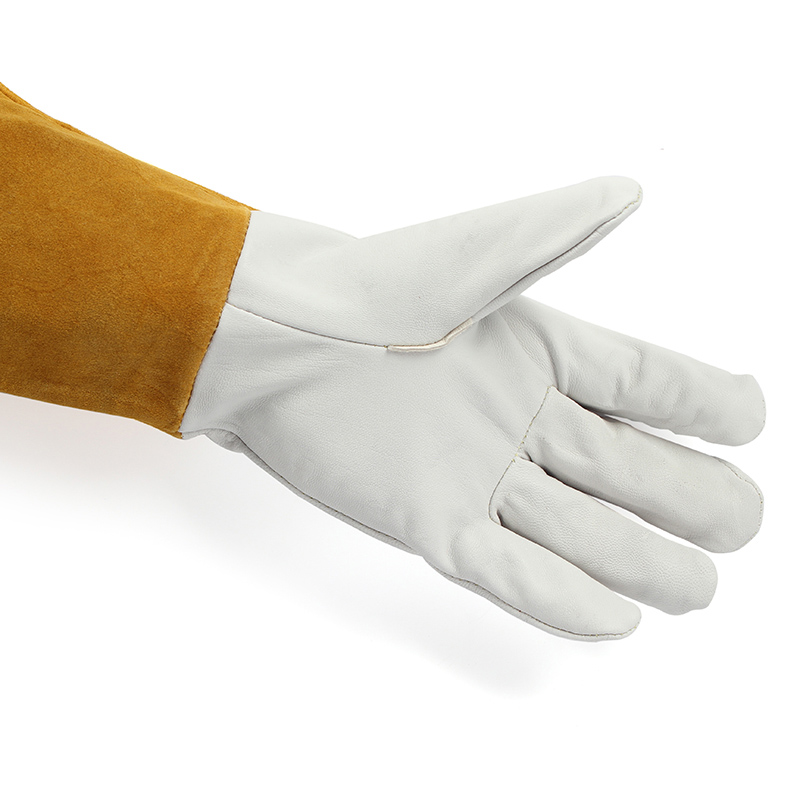 友盟AP-1099上等羊青長袖筒電焊手套圖片3