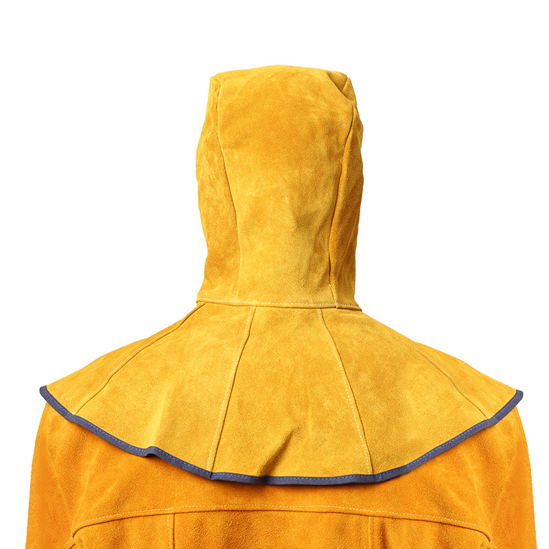 友盟AP-3000Y金黃色皮全護式焊帽圖片4