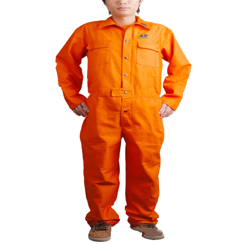 友盟AP-8300橙色連體阻燃工作服圖片2