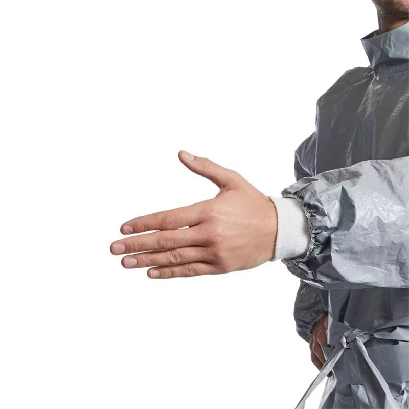 杜邦Tychem6000 TF290T罩袍防水耐酸堿反穿衣圖片4