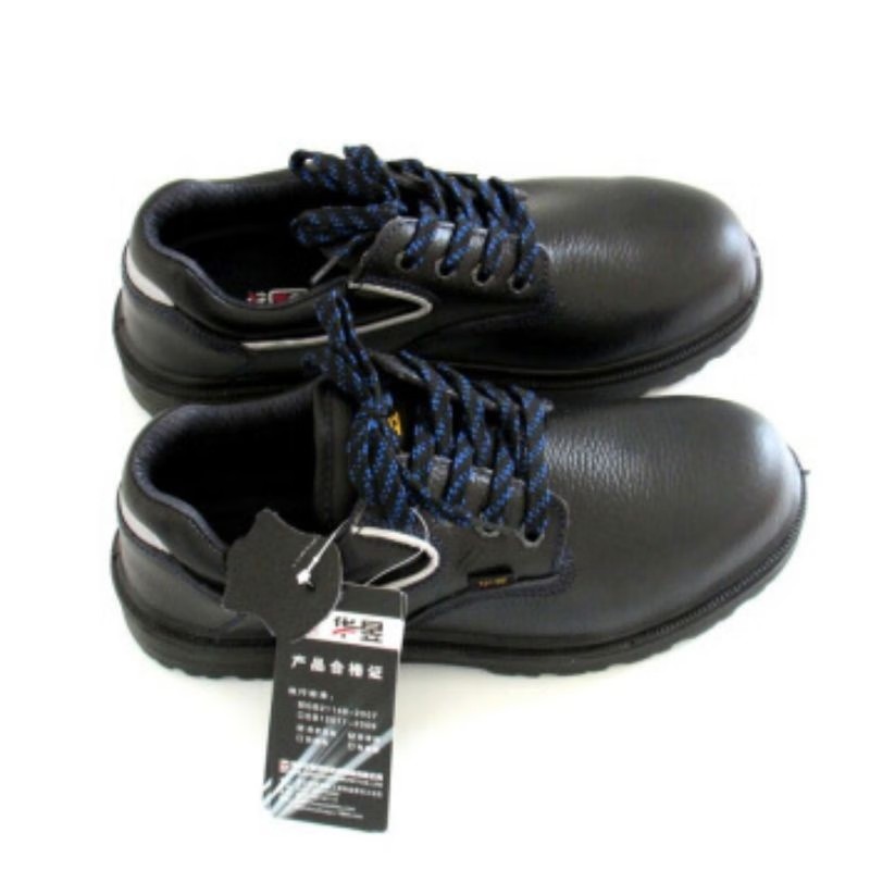 華昱HY0801黑色低幫防砸安全鞋圖片2