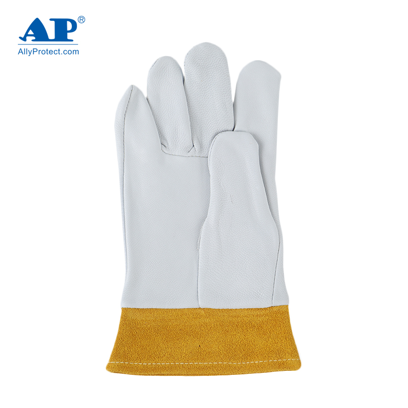 友盟AP-1088防火隔熱羊青皮電焊手套圖片2