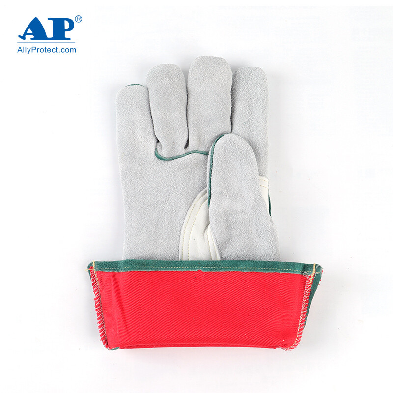 友盟AP-2655防火隔熱野牛青皮電焊手套圖片2