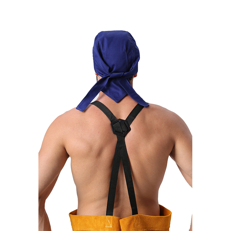 友盟AP-6610藍色阻燃布焊帽圖片1 友盟AP-6610藍色阻燃布焊帽圖片1