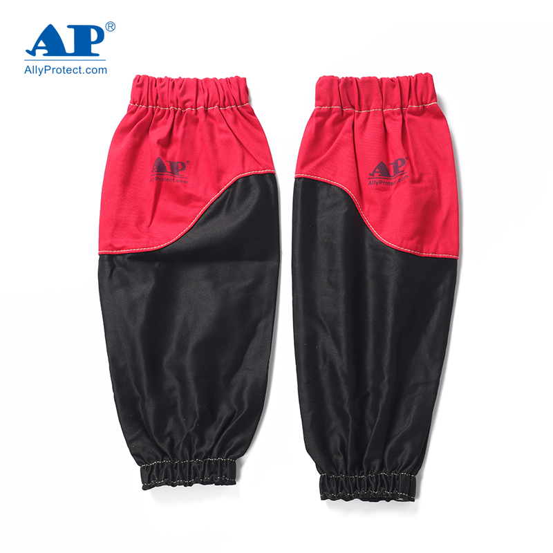 友盟AP-9106黑色配紅色防火阻燃布套袖圖片1