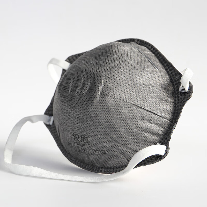 漢盾HD8041P KP95耳帶式杯狀活性炭異味防護口罩圖片1