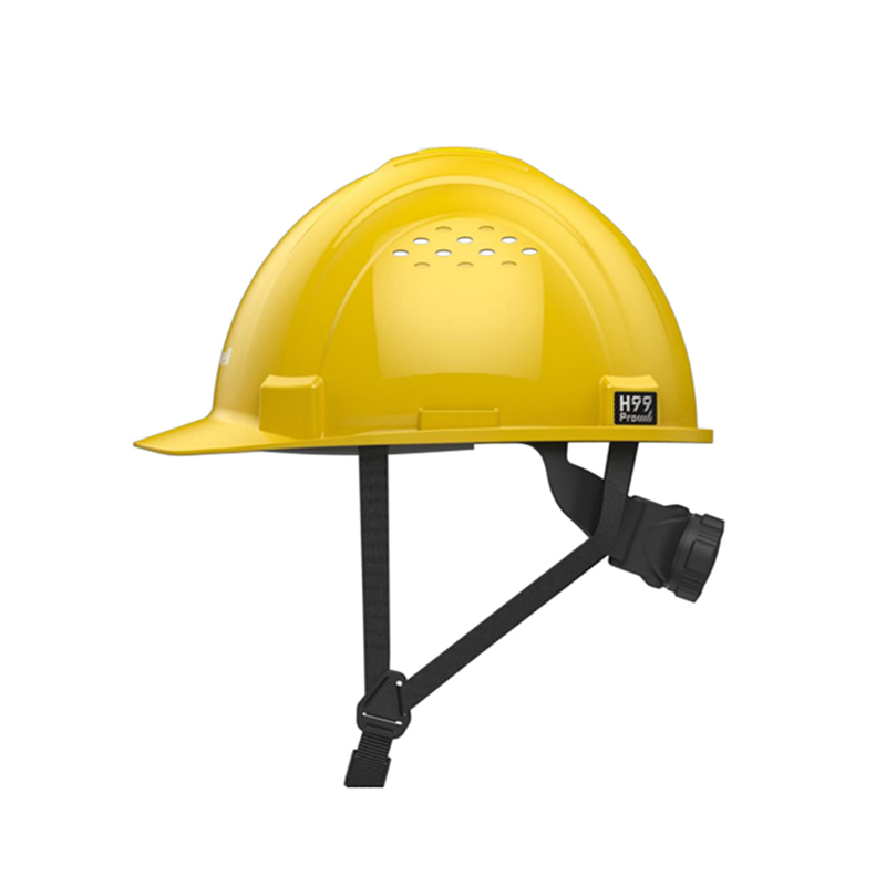 Honeywell霍尼韋爾H99PBN102SCN H99pro加強ABS款不帶通風孔按鍵款黃色安全帽圖片2