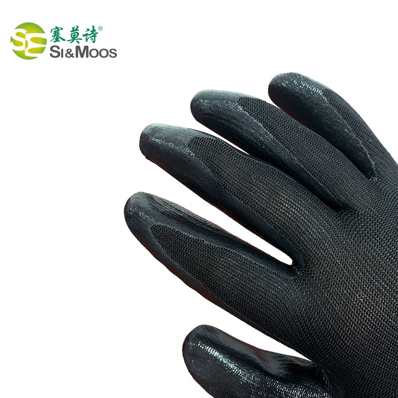 塞莫詩(shī)CG905BK黑色浸膠丁腈手套圖片3
