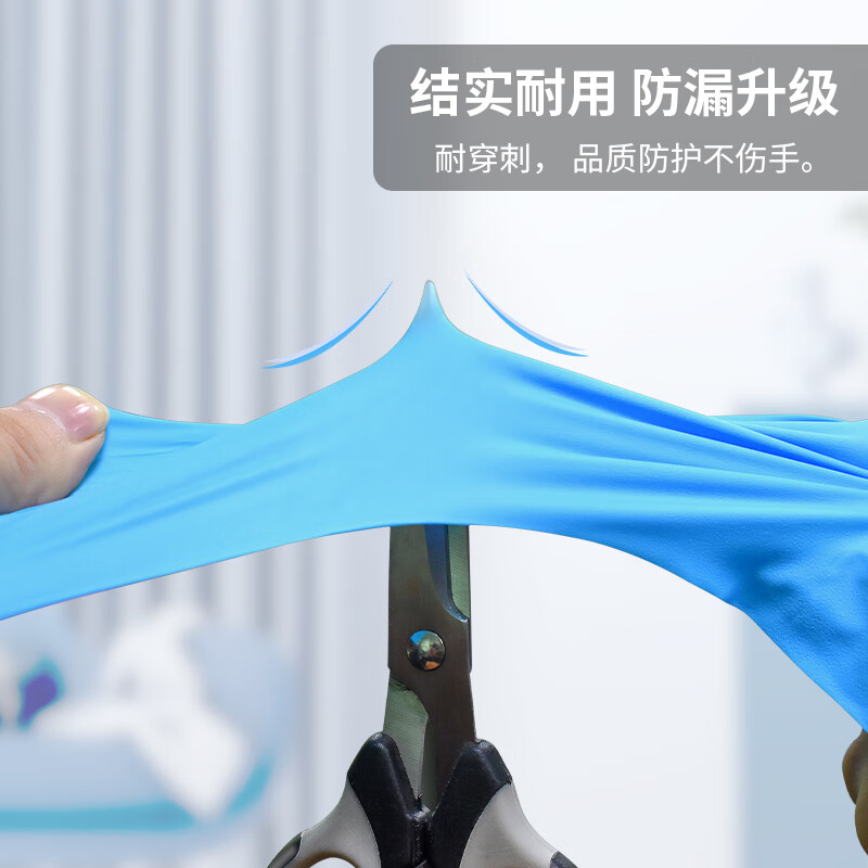 塞莫詩BN901防水防油一次性丁腈手套圖片4