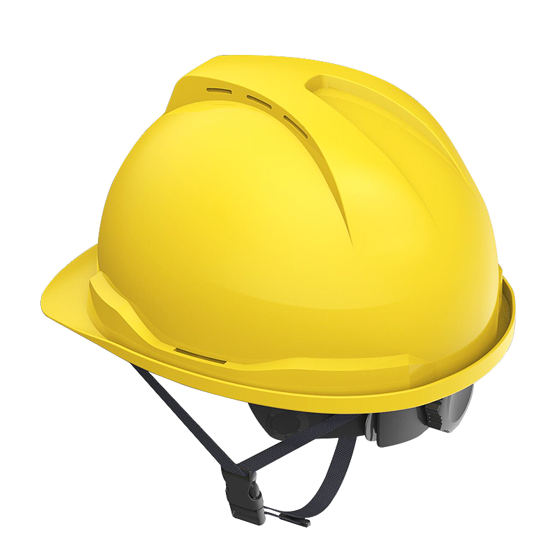 Honeywell霍尼韋爾Y99RAP102S Y99S系列ABS帶通風孔四點快插下頦帶黃色安全帽圖片1