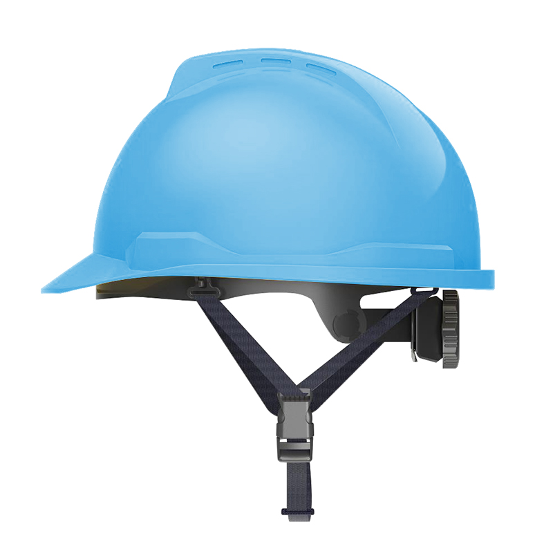 Honeywell霍尼韋爾Y99RAP107S Y99S系列ABS帶通風孔四點快插下頦帶藍色安全帽圖片2